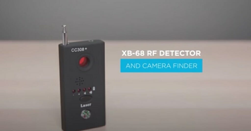 XB-68 RF detector and camera finder