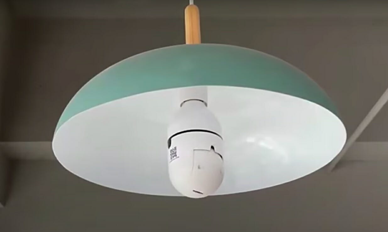 light bulb fixture spy camera